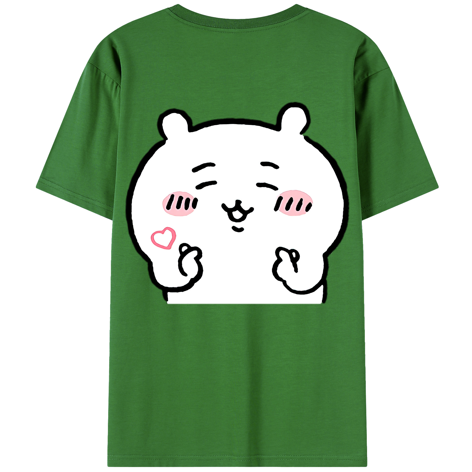 （画像用） ちいかわ ちいかわ Chii-kawa chiikawa レディース半袖Tシャツ(バックプリント)